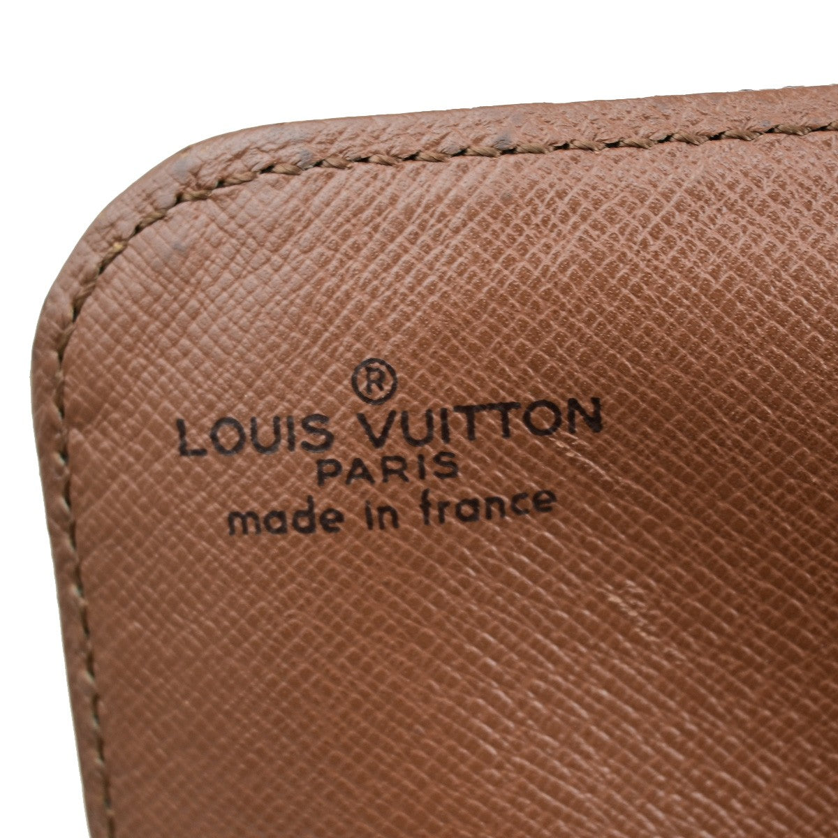 LOUIS VUITTON Cartouchiere GM Shoulder Bag Monogram Leather Brown M51252 85YH132