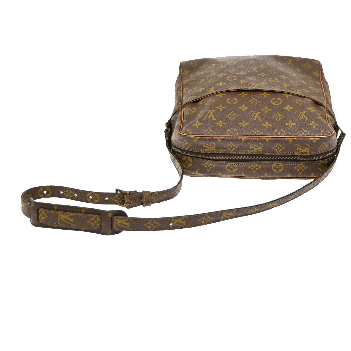 LOUIS VUITTON Marceau Shoulder Bag Monogram Leather Brown France M40264 67YJ075