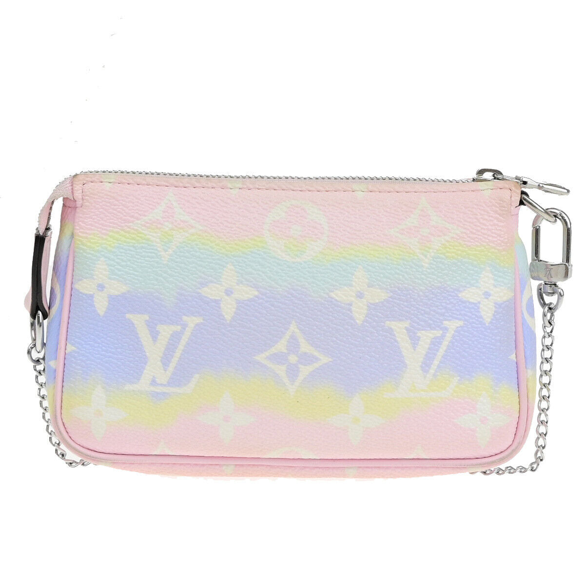 LOUIS VUITTON Mini Pochette Accessoires Hand Bag Monogram Escale M69269 818RK125