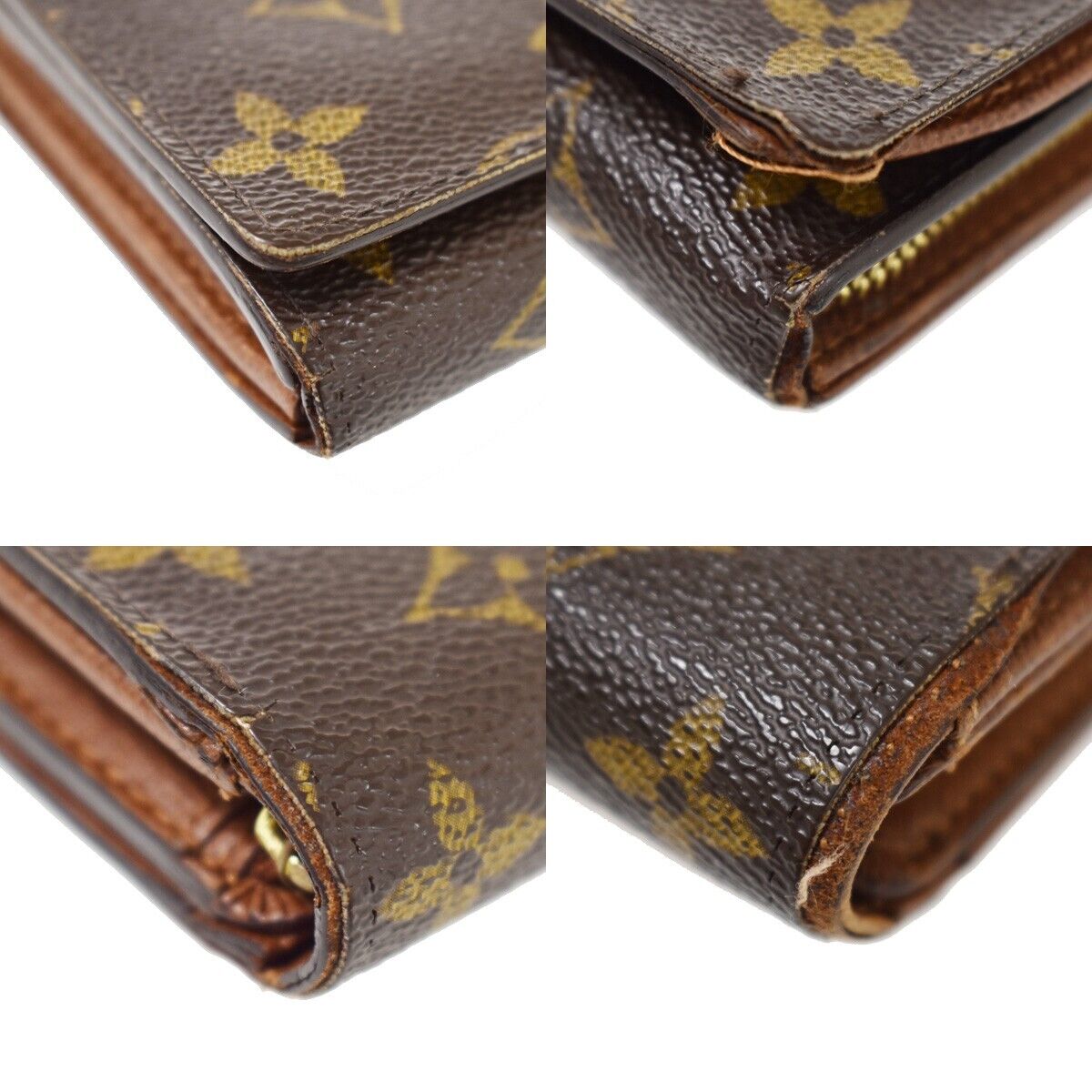 LOUIS VUITTON Porte Monnaie Billets Tresor Bifold Wallet Monogram M61730 05YB792