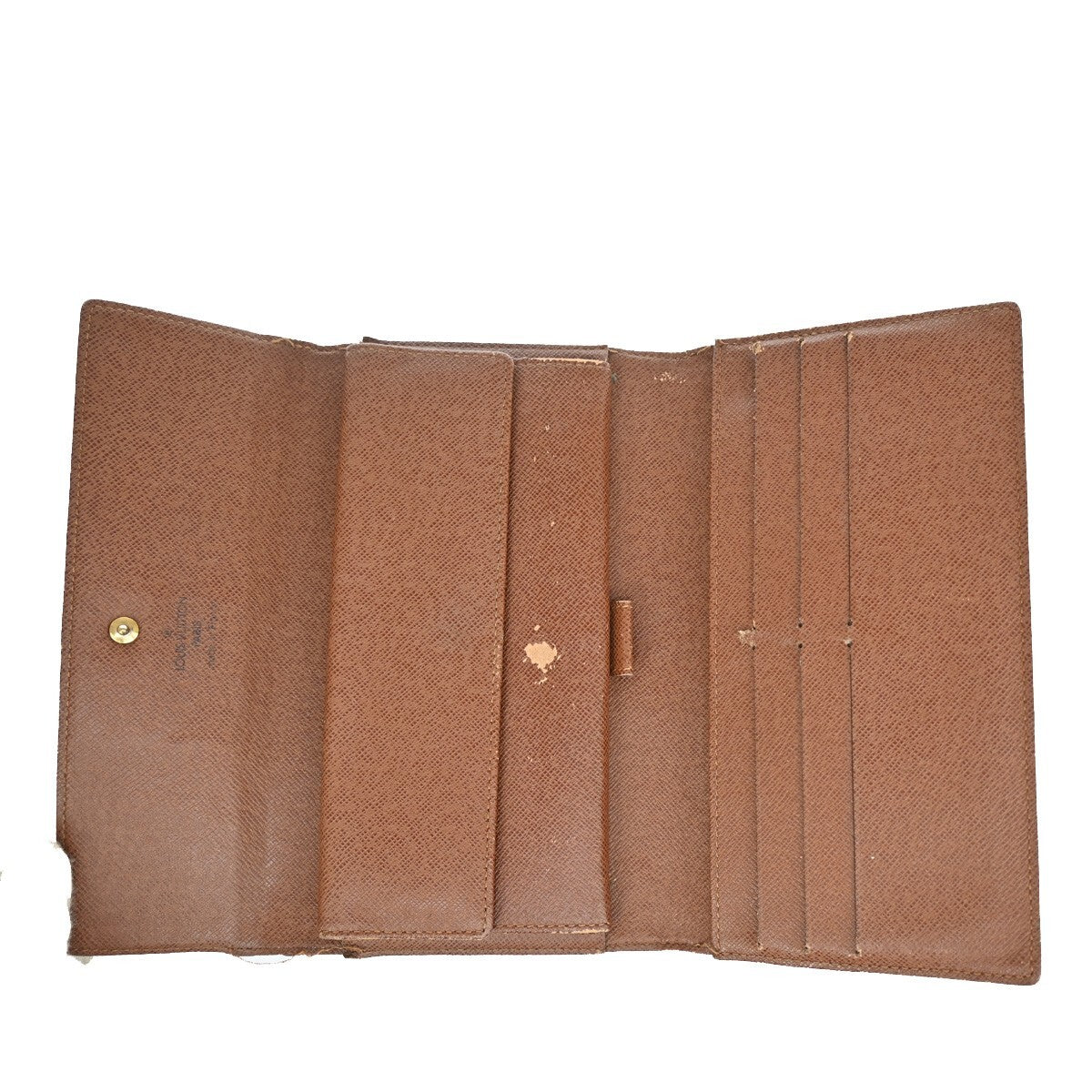 LOUIS VUITTON 4 Set Long Compact Wallet Monogram Epi Damier Leather 38GA632
