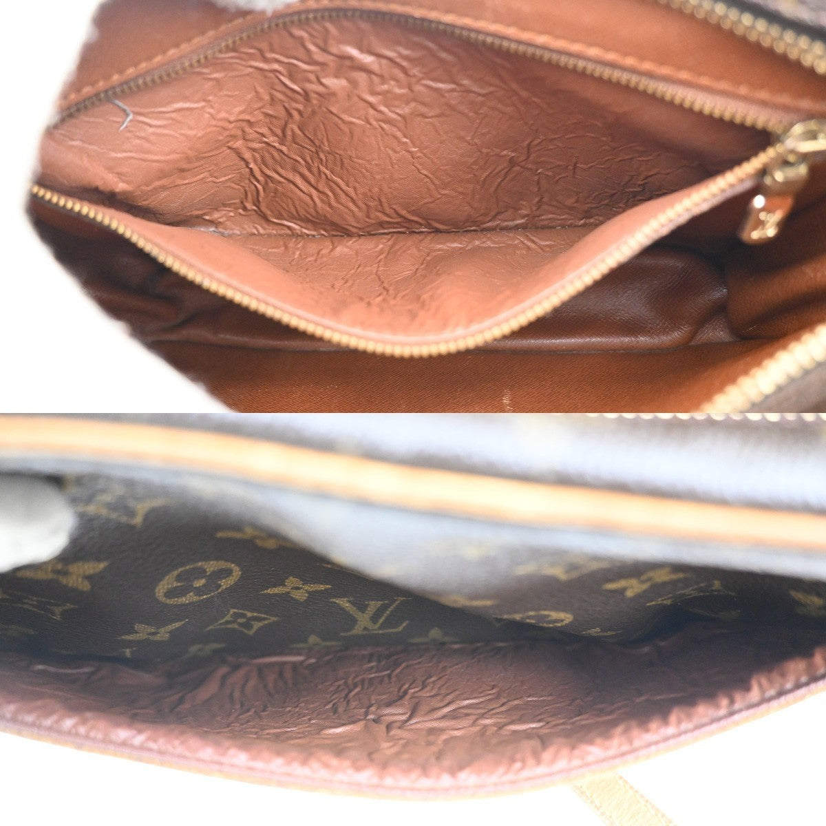 LOUIS VUITTON Trocadero 24 Shoulder Bag Monogram Leather Brown M51276 34KC206
