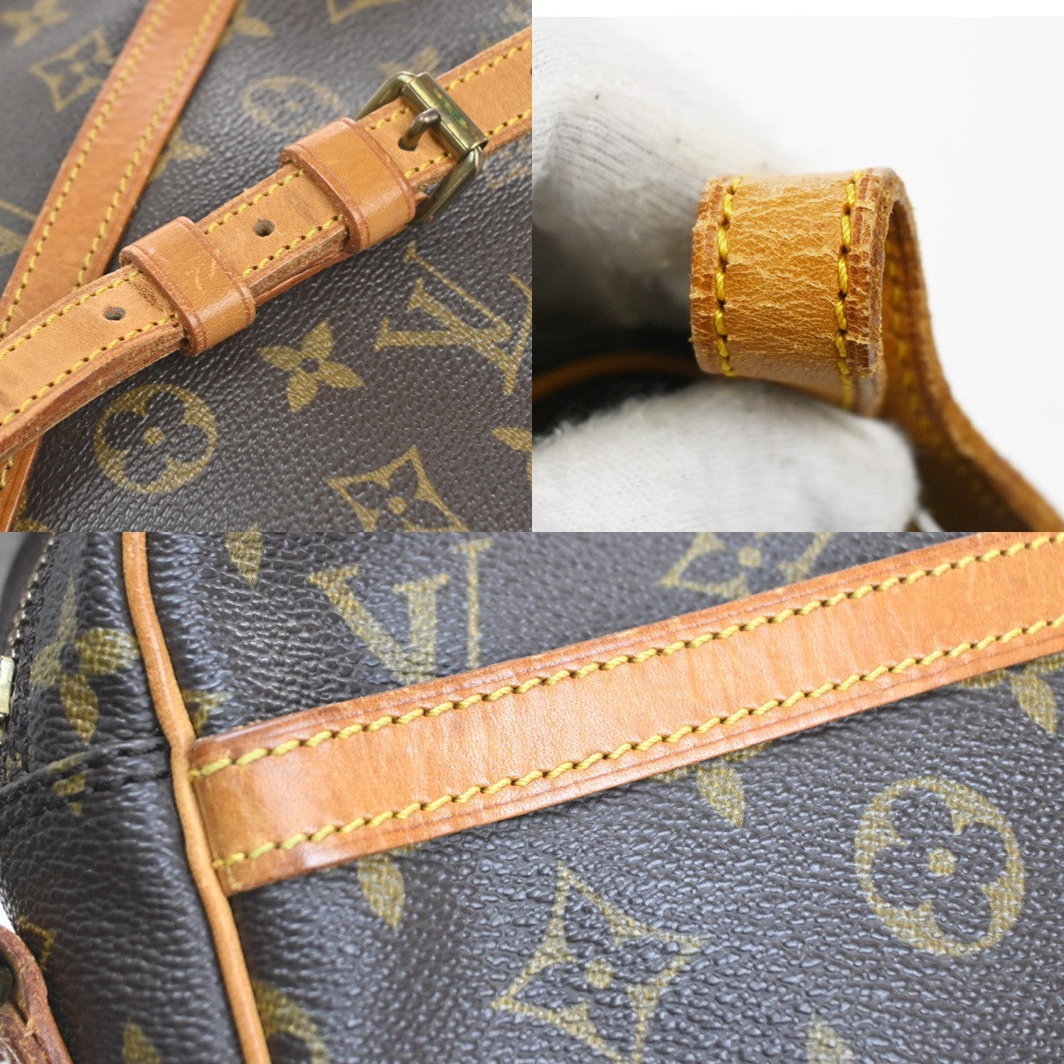 LOUIS VUITTON Trocadero 24 Shoulder Bag Monogram Leather Brown M51276 34CA803