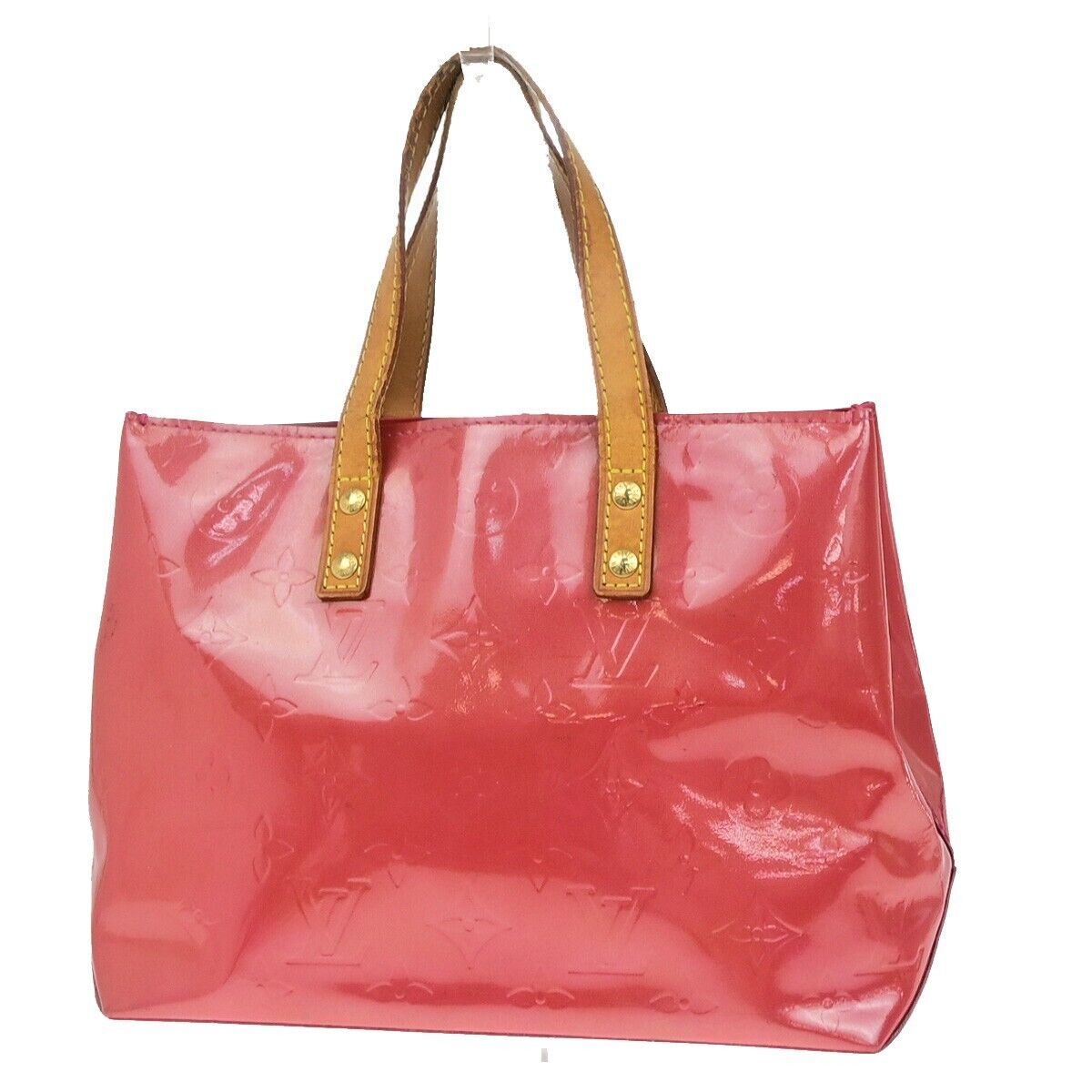 LOUIS VUITTON Read PM Hand Bag Monogram Vernis Patent Leather PK M9132F 09ED970