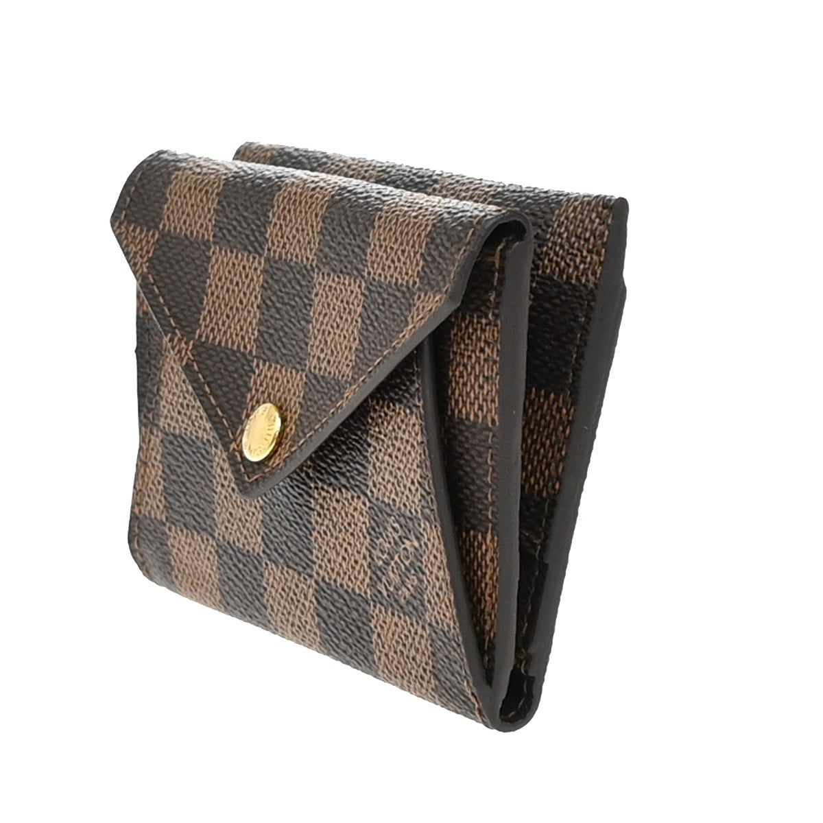 LOUIS VUITTON Portefeuille Origami Compact Wallet Damier Brown N63099 34RF681