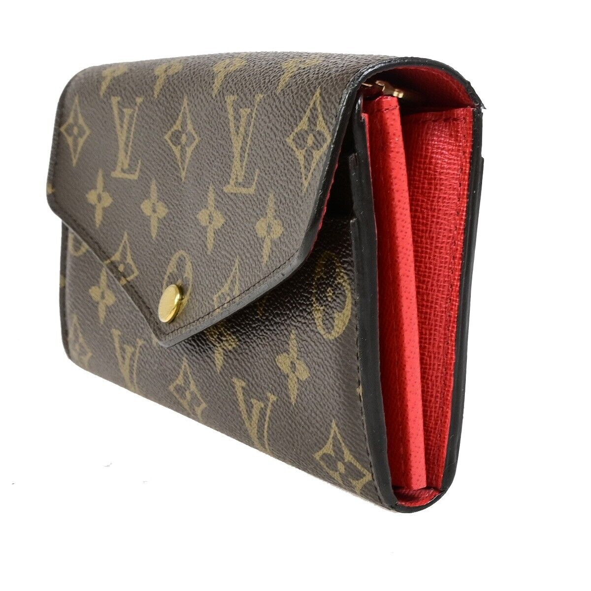 LOUIS VUITTON Portefeuille Sarah Long Bifold Wallet Monogram BN M62236 88EB956