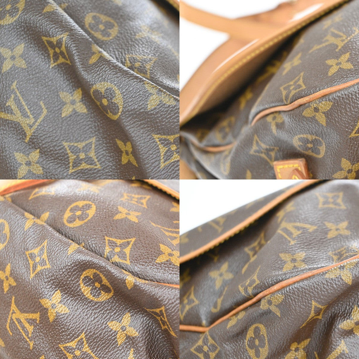LOUIS VUITTON Saumur 35 Shoulder Bag Monogram Leather BN France M42254 11TA651