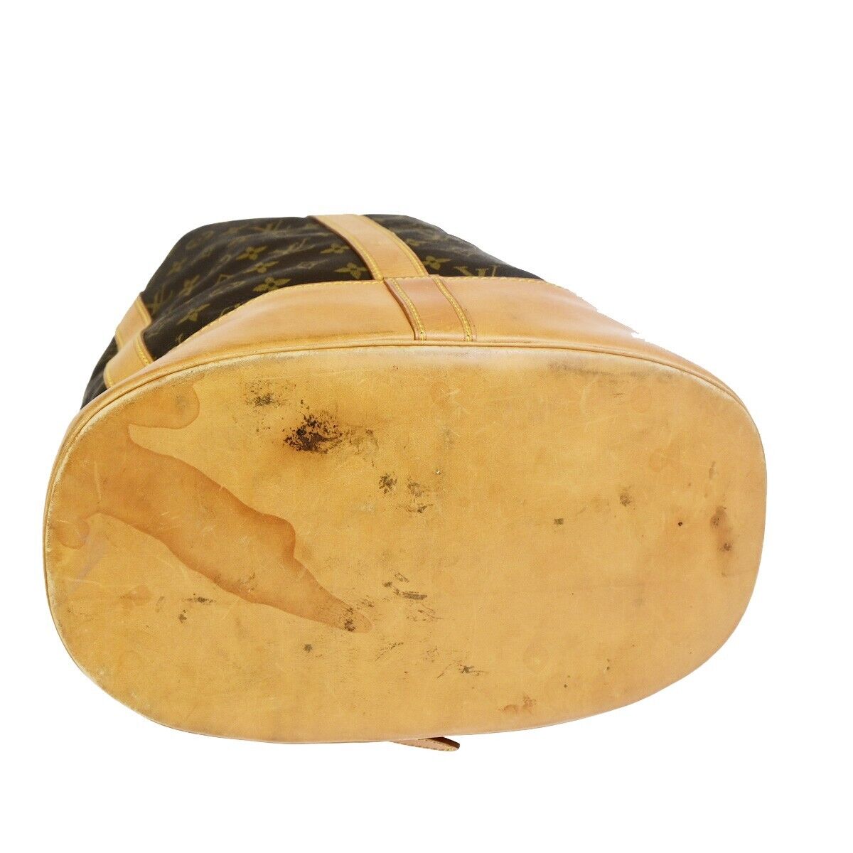 LOUIS VUITTON LV Randonnee GM Shoulder Bag Monogram Leather Brown M42244 85FB210