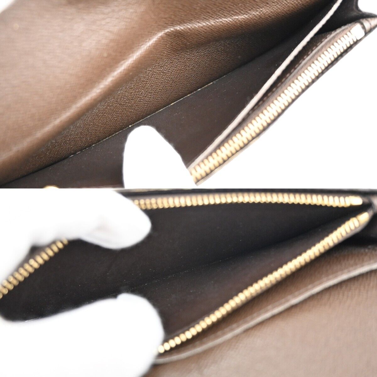 LOUIS VUITTON Portefeuille Brazza Wallet Bifold Damier Ebene BN N60017 04EA883