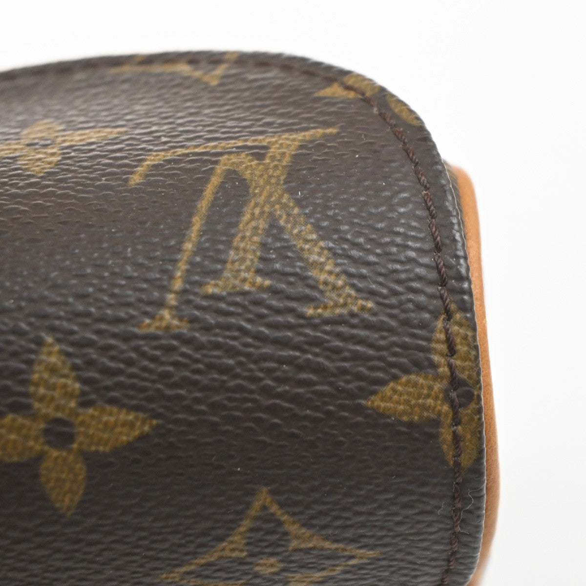 LOUIS VUITTON Sonatine Hand Bag Monogram Leather Brown France M51902 18YH936