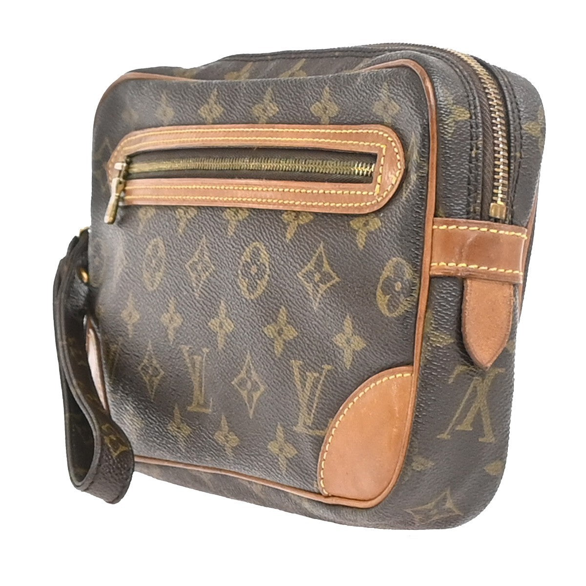 LOUIS VUITTON Marly Dragonne GM Clutch Hand Bag Monogram Leather M51825 62MA667
