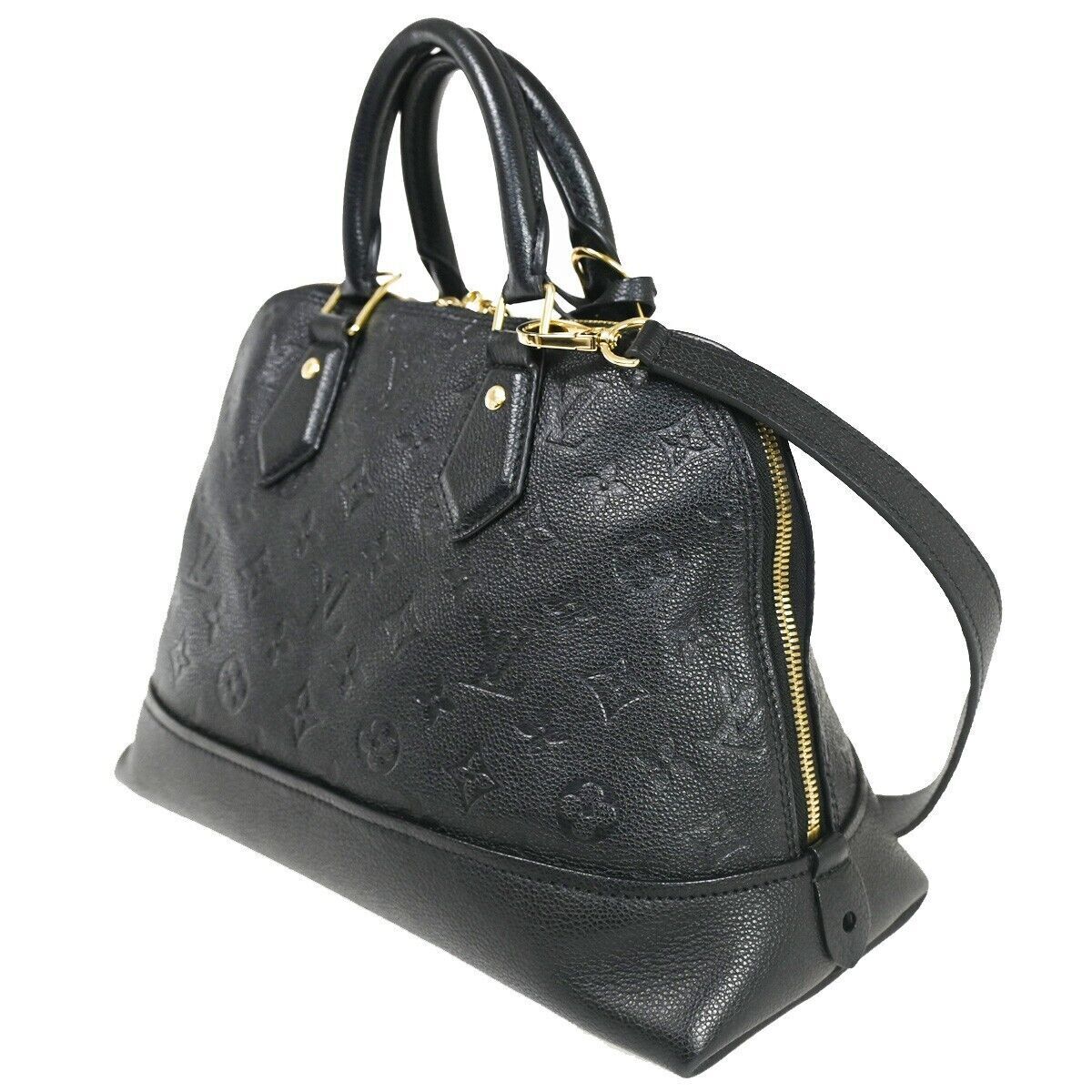 LOUIS VUITTON Neo Alma PM 2Way Hand Bag Monogram Empreinte Black M44832 625RH063
