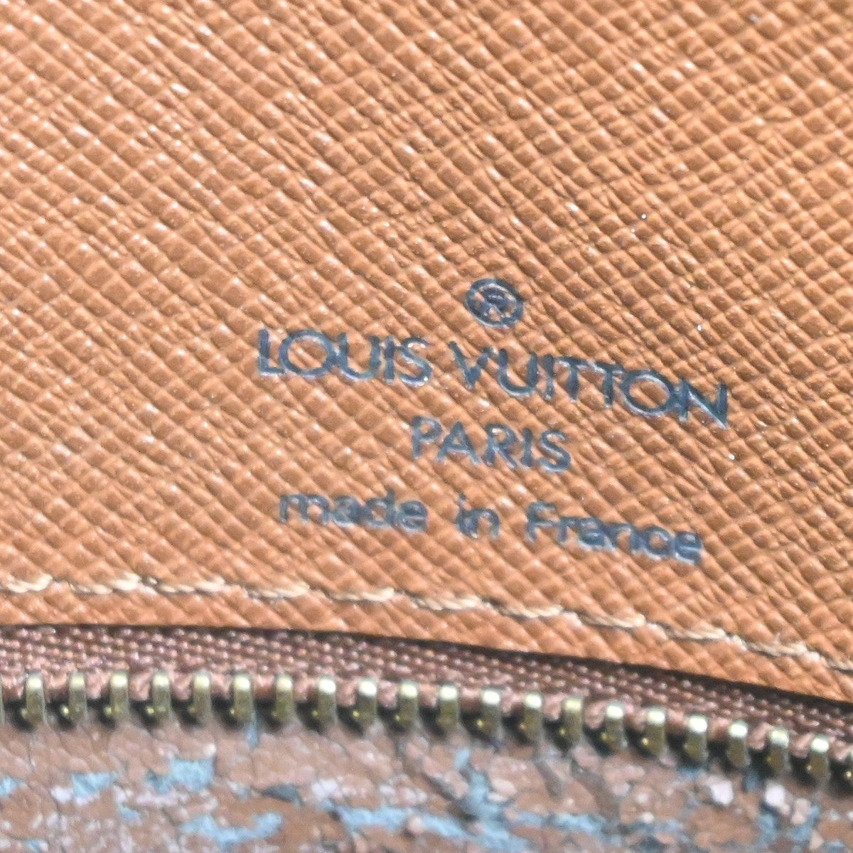 LOUIS VUITTON Boulogne 35 Shoulder Bag Monogram Leather Brown M51260 76TA496