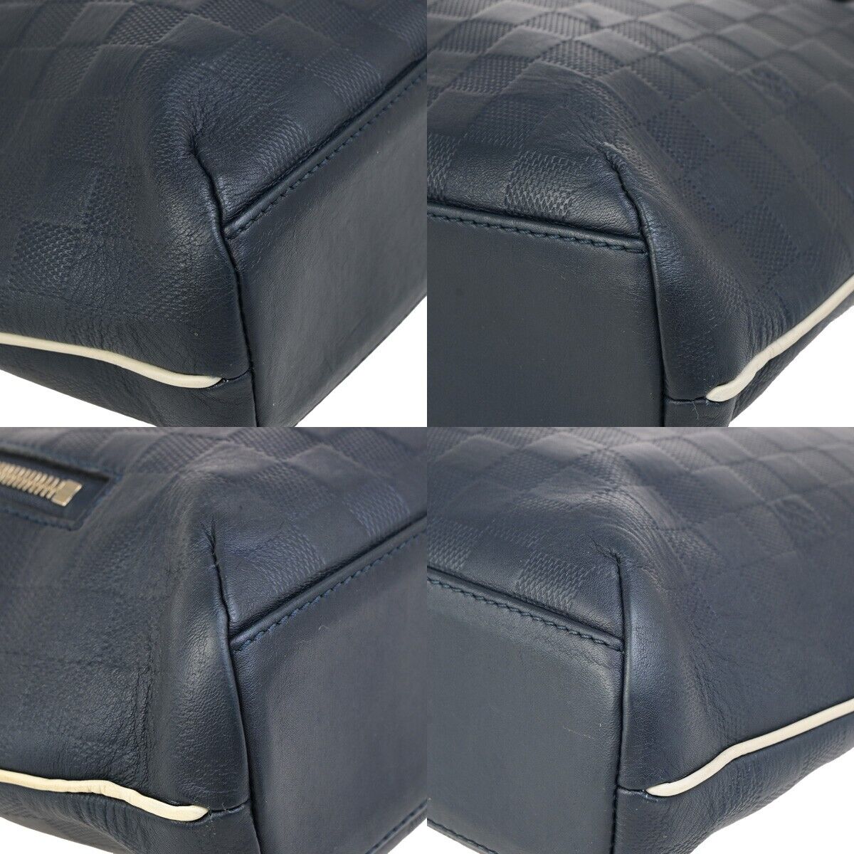 LOUIS VUITTON Mick MM America's Cup Shoulder Bag Damier Infini BE N41638 15ED057