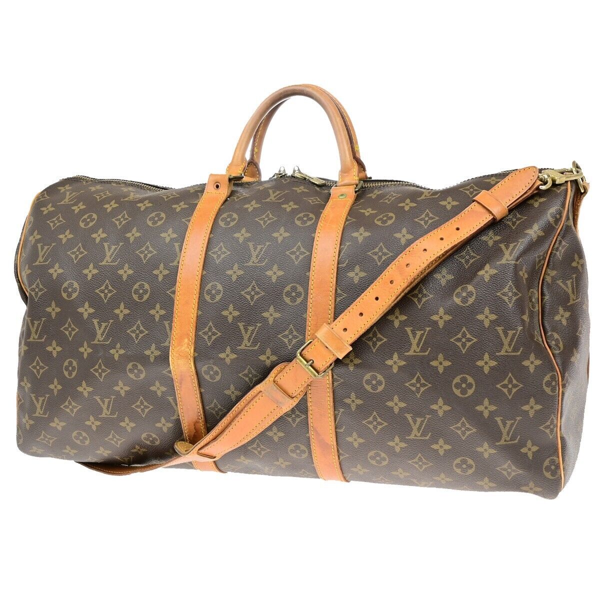 LOUIS VUITTON Keepall Bandouliere 55 2Way Hand Bag Monogram BN M41414 39ED967