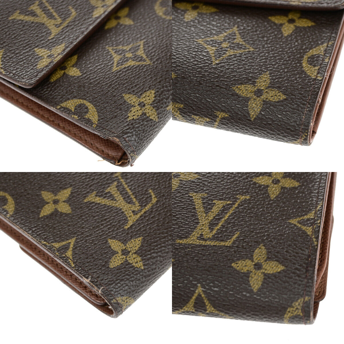 LOUIS VUITTON Porte Tresor Etui Papier Trifold Wallet Monogram BN M61202 01YE842
