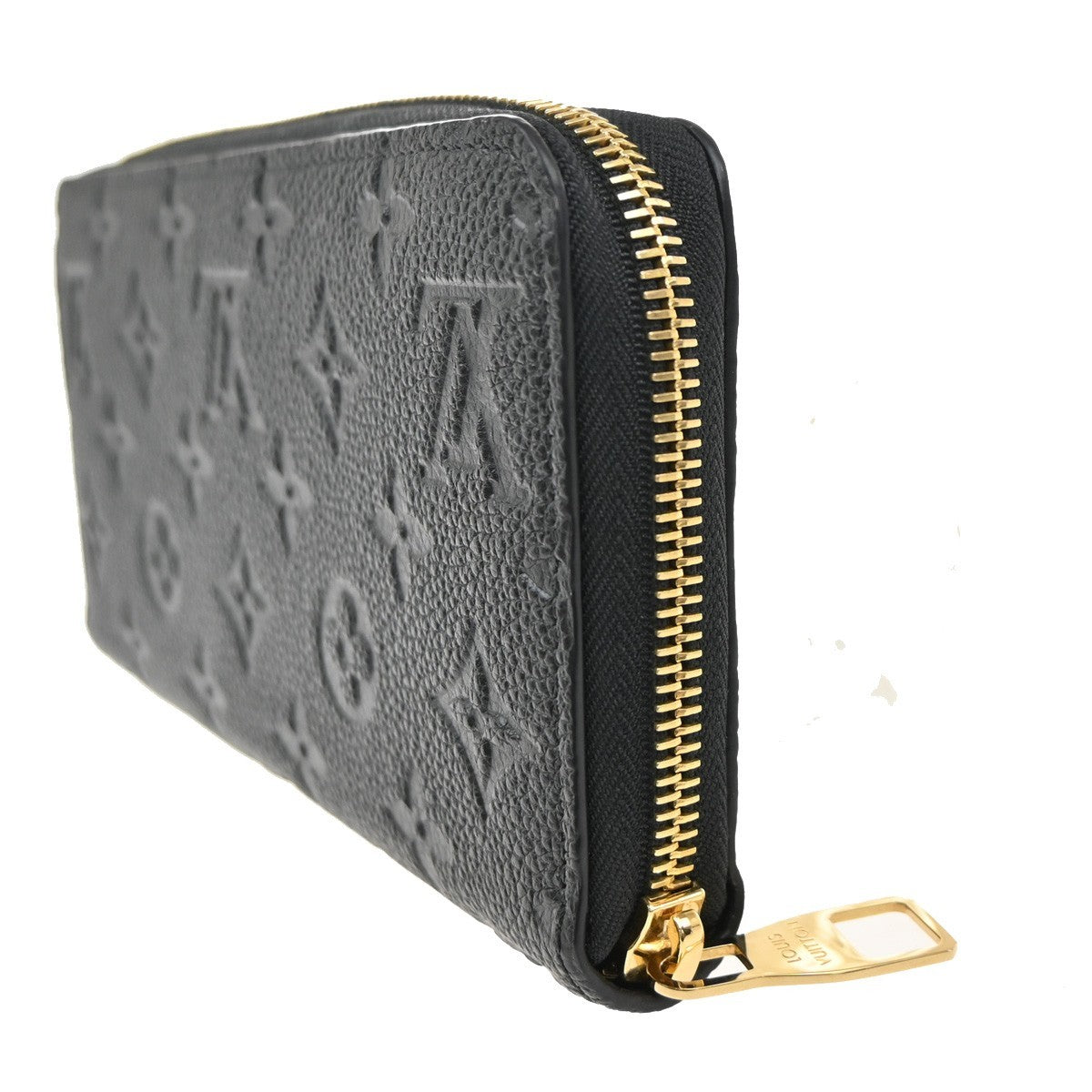LOUIS VUITTON Zippy Long Wallet Monogram Empreinte Leather BK M61864 16RL782