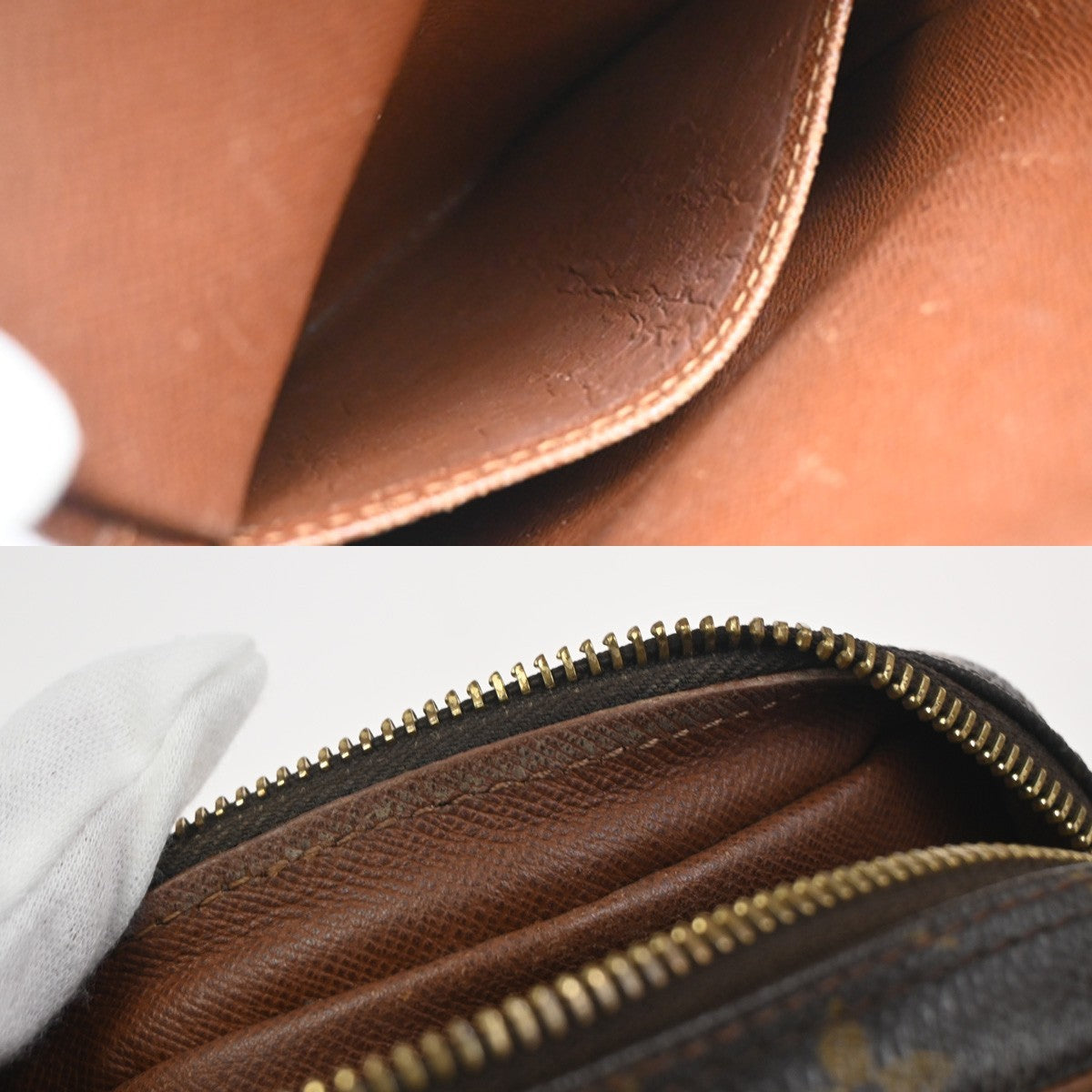 LOUIS VUITTON Amazon Crossbody Shoulder Bag Monogram Leather BN M45236 32KC766