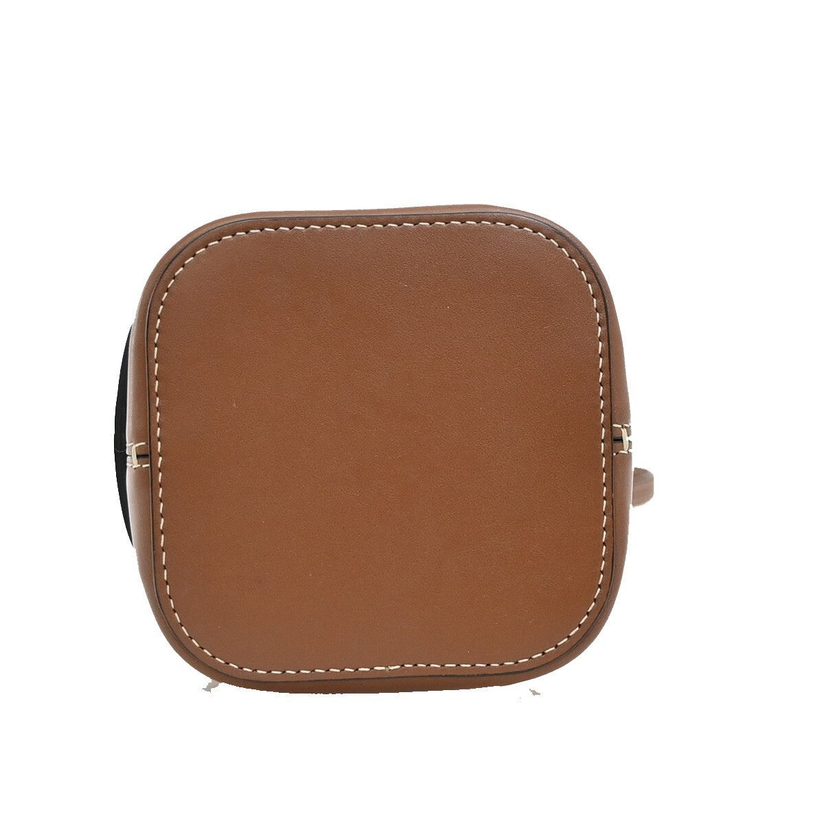 CELINE Logo Cuir Triomphe Small Box Shoulder Bag Leather Brown Italy 665RF311