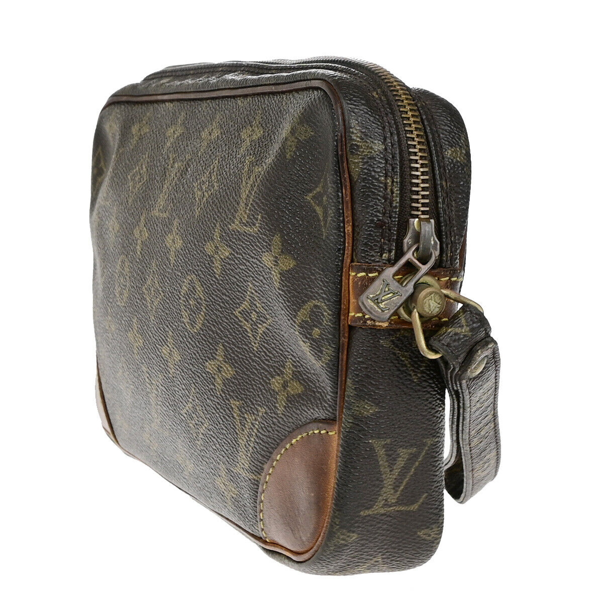 LOUIS VUITTON Marly Dragonne GM Clutch Hand Bag Monogram Brown M51825 67YG502