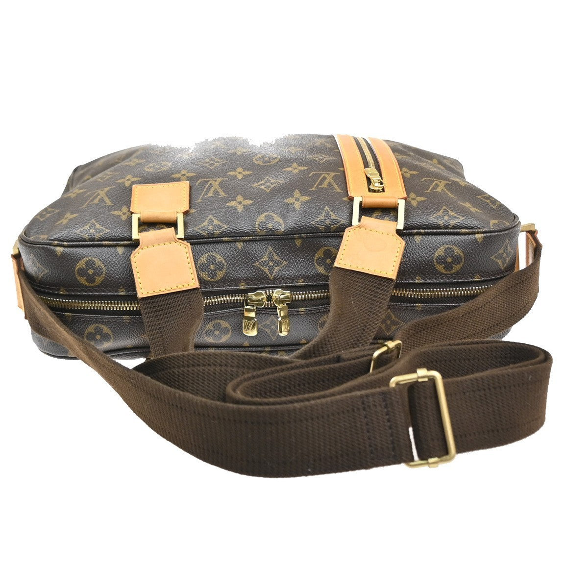 LOUIS VUITTON Sac Bosphore 2Way Hand Bag Monogram Leather Brown M40043 40MA582