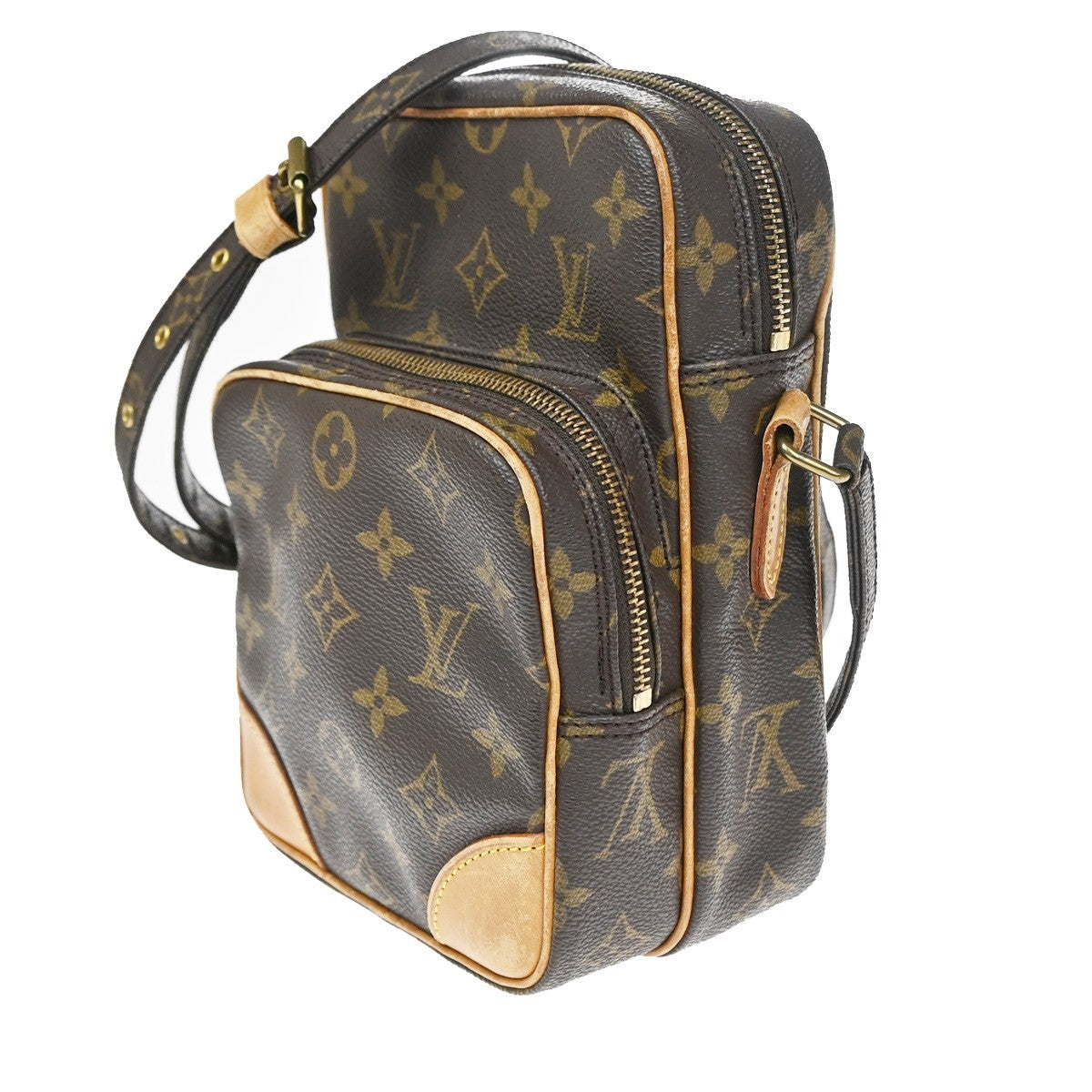 LOUIS VUITTON Amazon Crossbody Shoulder Bag Monogram Leather BN M45236 80CA878