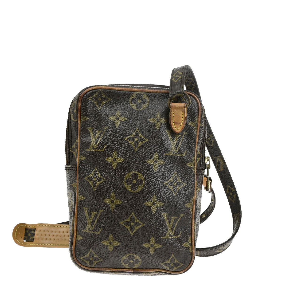 LOUIS VUITTON Mini Amazon Shoulder Bag Monogram Leather Brown M45238 68YF530