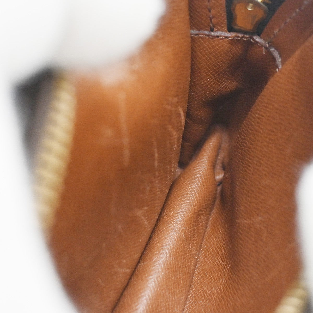 LOUIS VUITTON Mini Amazon Shoulder Bag Monogram Leather Brown M45238 38KC883