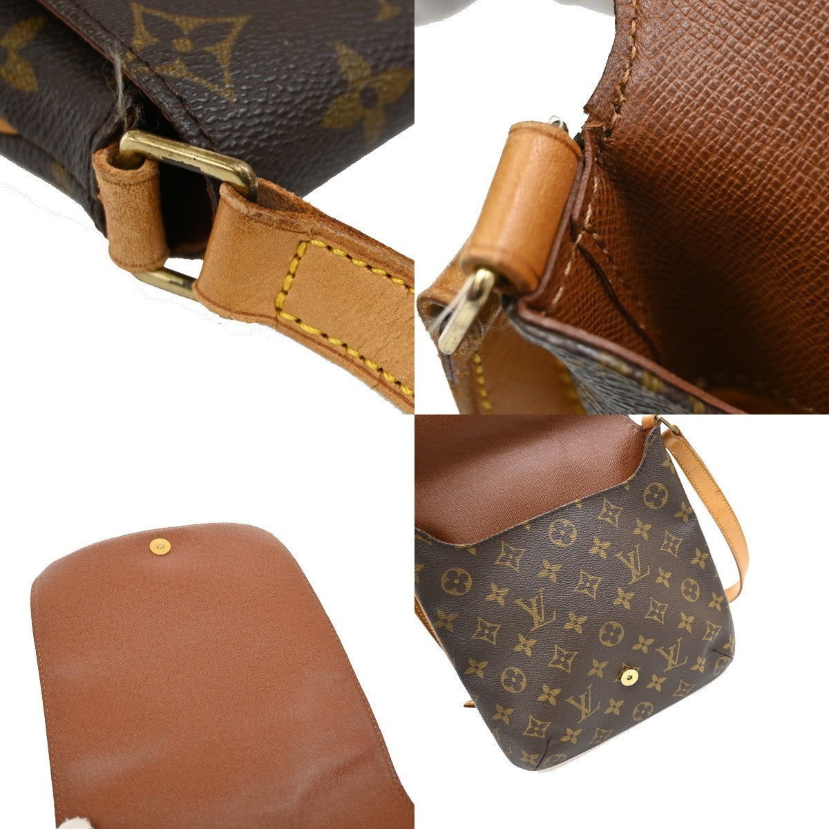 LOUIS VUITTON LV Musette Salsa Short Shoulder Bag Monogram Brown M51258 89EF866