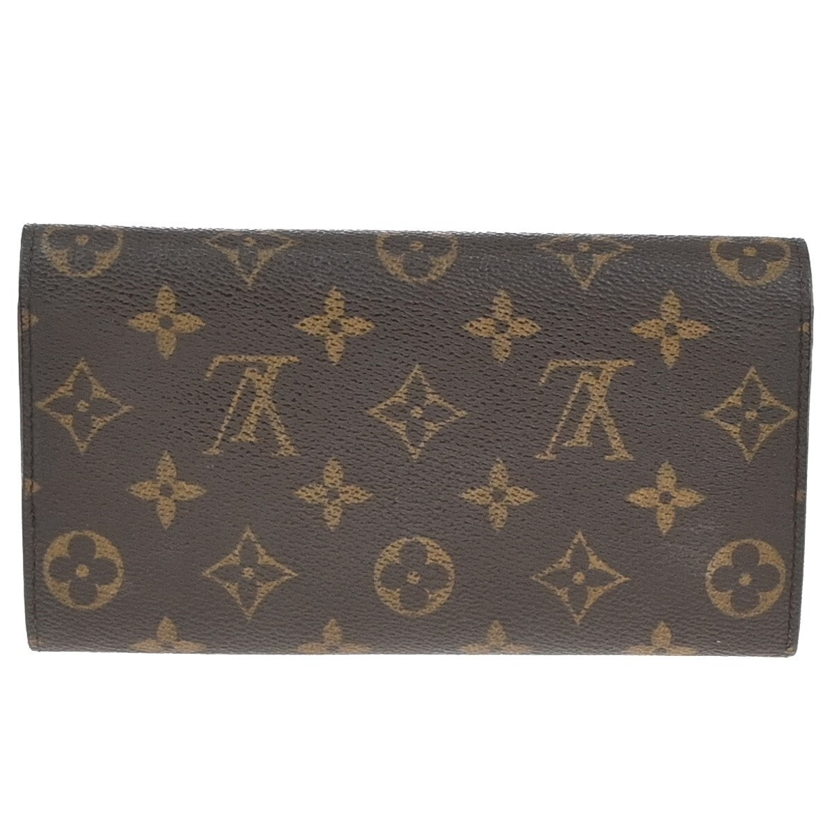 LOUIS VUITTON Porte Monnaie Credit Long Wallet Monogram Leather M61725 04EE178