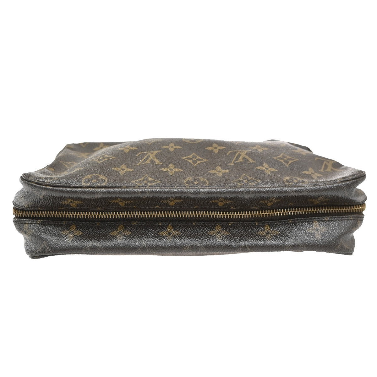 LOUIS VUITTON Trousse Toilette 28 Clutch Hand Bag Monogram Brown M47522 66ZA137