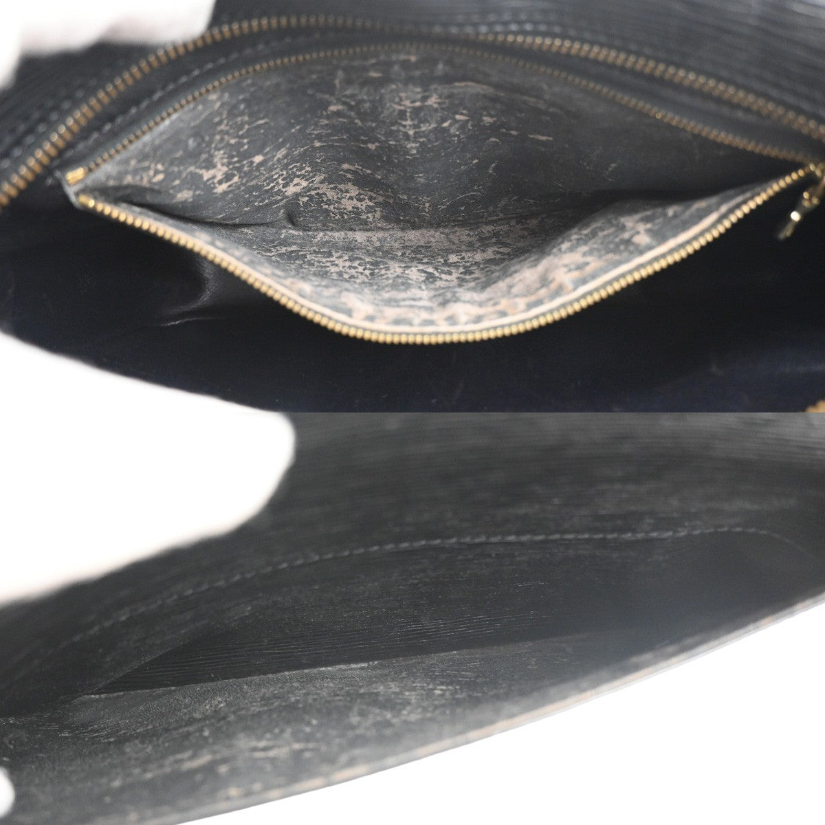 LOUIS VUITTON Trocadero 27 Shoulder Bag Epi Leather Black France M52302 69KC712