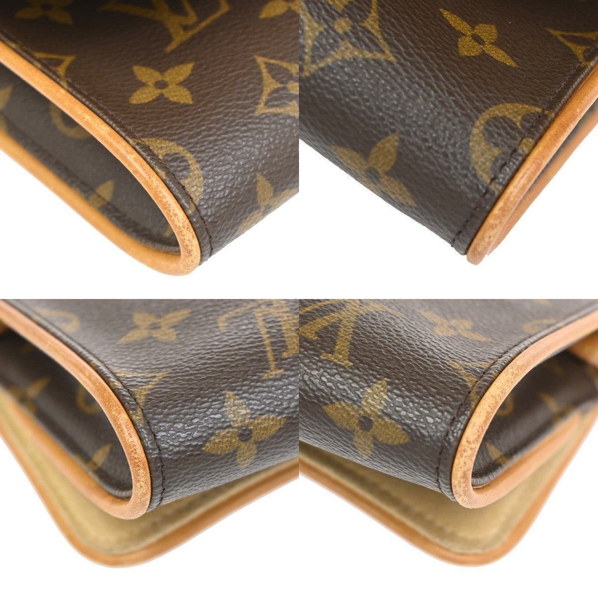 LOUIS VUITTON Pochette Twin GM 2Way Shoulder Bag Monogram Brown M51852 70CA711