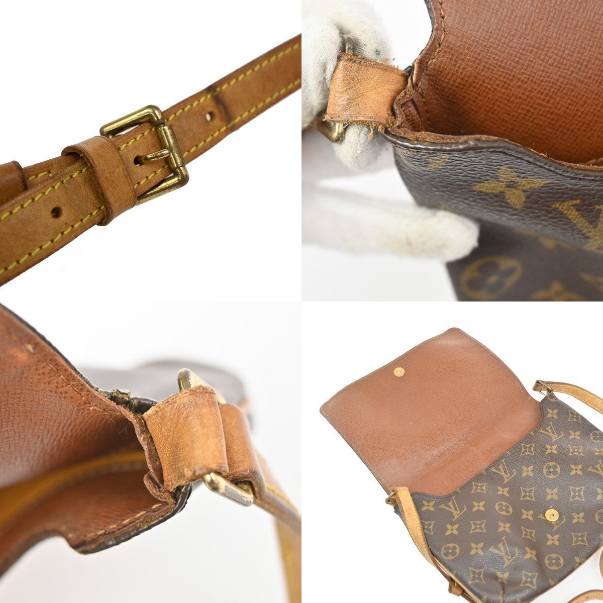 LOUIS VUITTON Musette Tango Long Shoulder Bag Monogram Leather M51388 86DA094