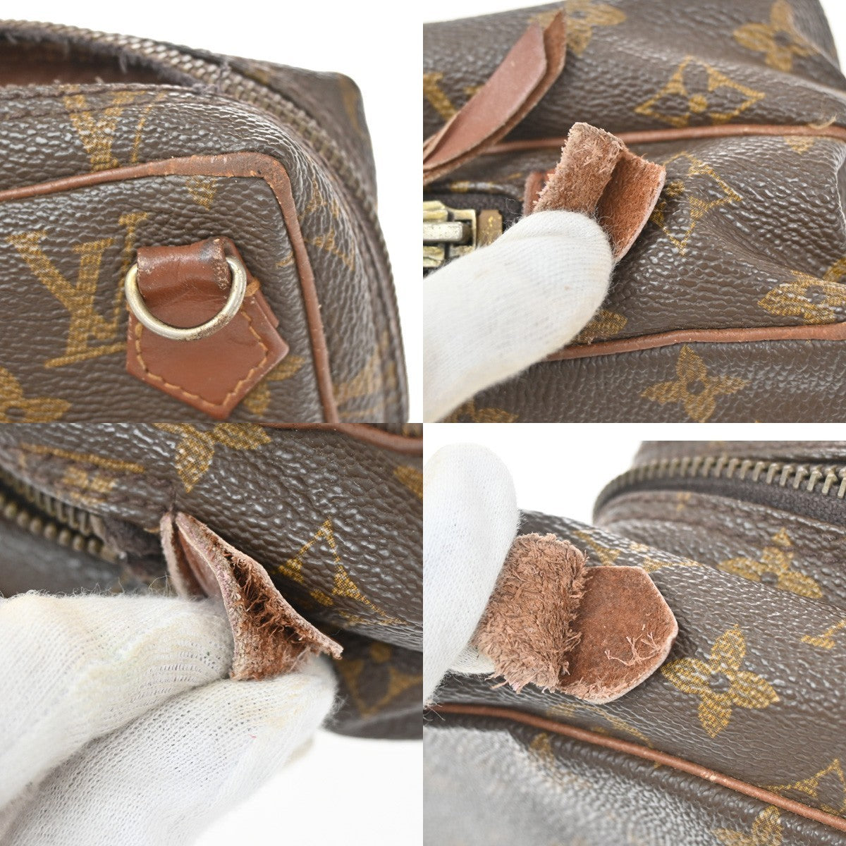 LOUIS VUITTON Mini Amazon Shoulder Bag Monogram Leather Brown M45238 09CA201