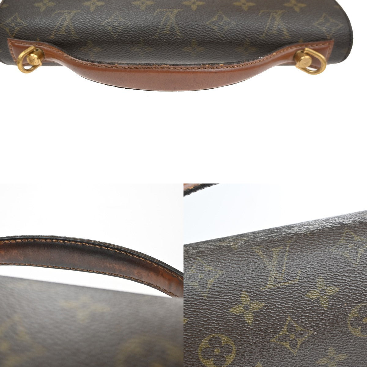 LOUIS VUITTON Monceau 28 2Way Shoulder Hand Bag Monogram Leather M51185 35MA646