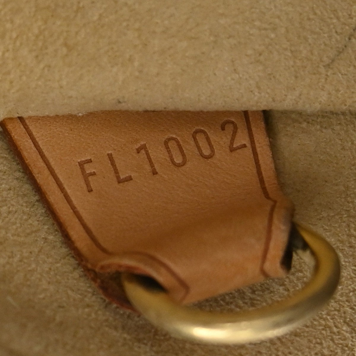LOUIS VUITTON LV Logo Cite GM Shoulder Bag Monogram Leather Brown M51181 84TA653