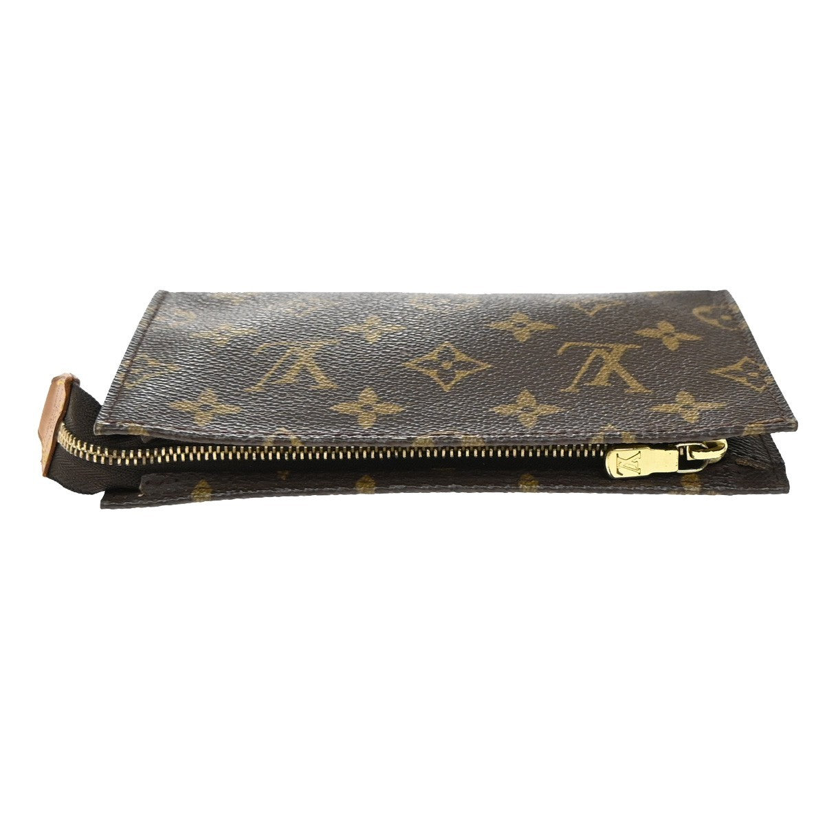 LOUIS VUITTON LV Bucket PM Clutch Pouch Bag Monogram Leather France 05EF991