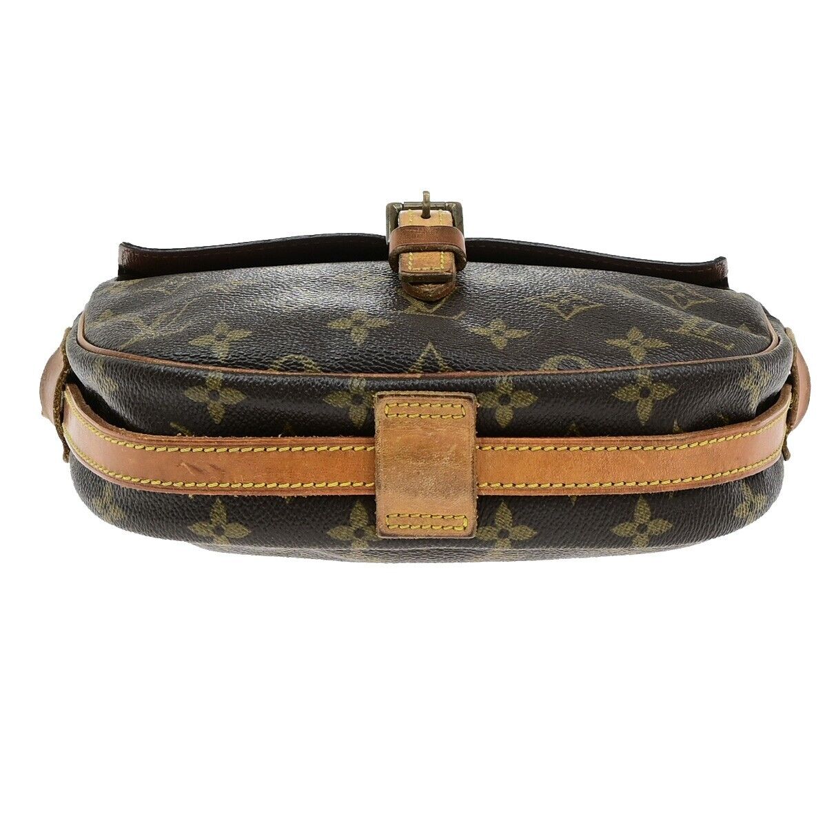 LOUIS VUITTON Jeune Fille PM Shoulder Bag Monogram Leather Brown M51227 61EE025