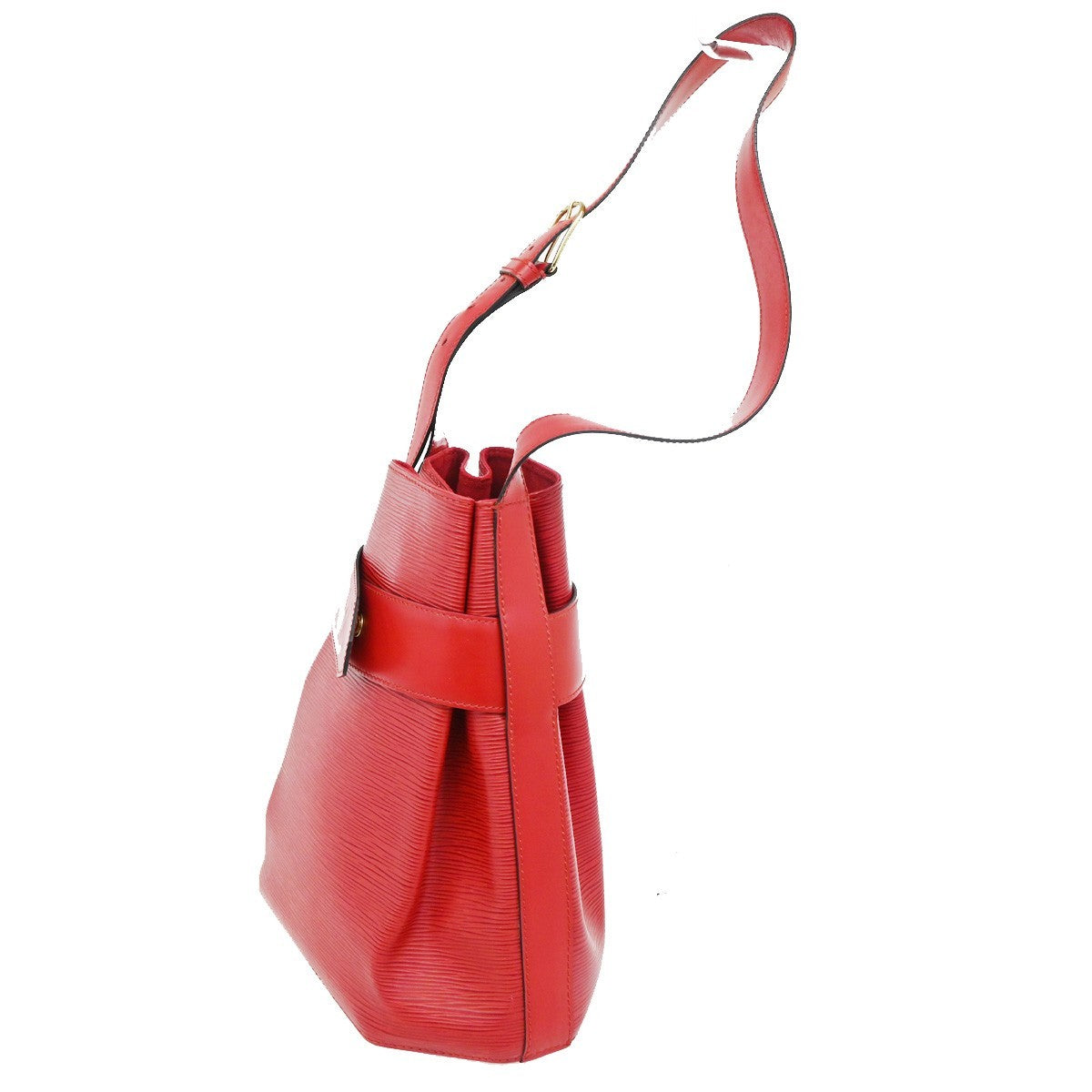 LOUIS VUITTON Sac De Paul PM Shoulder Bag Epi Leather Red M80197 34KB505
