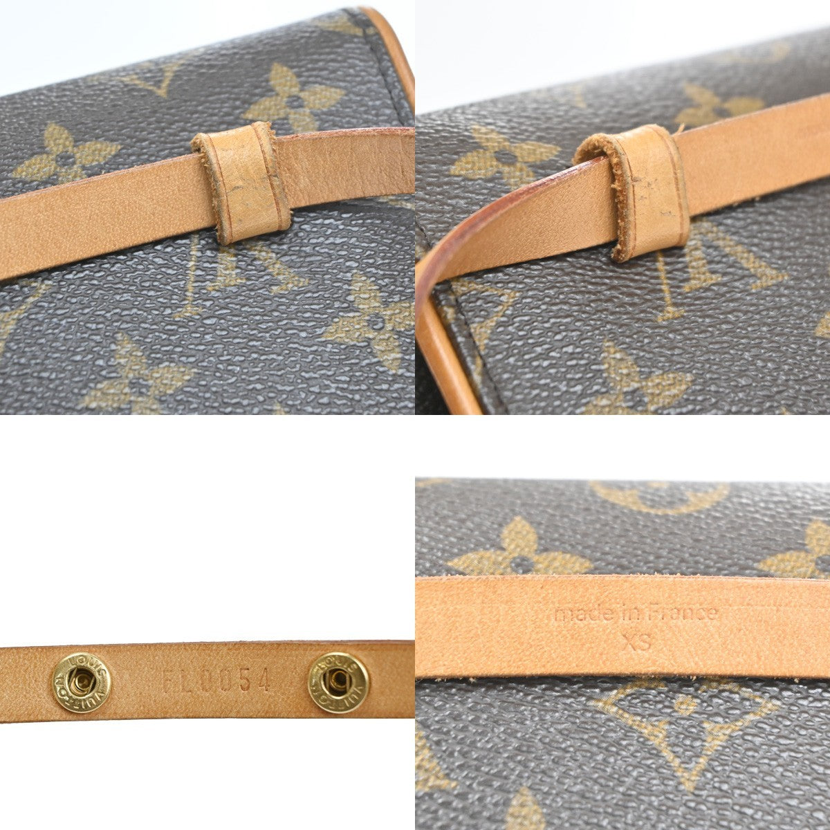 LOUIS VUITTON Pochette Florentine Bum Bag #XS Monogram Leather BN M51855 88MA516