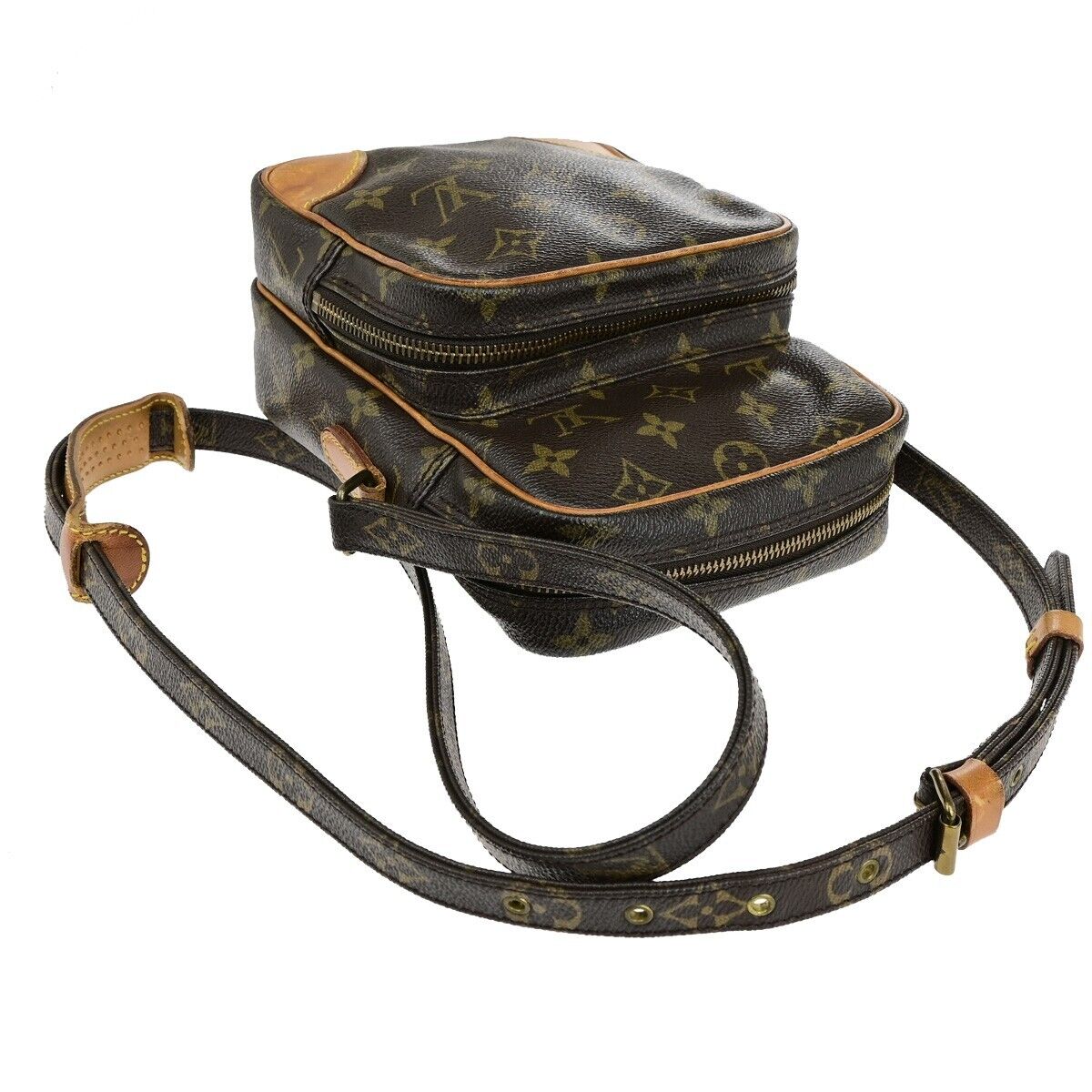 LOUIS VUITTON Amazon Crossbody Shoulder Bag Monogram Leather BN M45236 31ED406