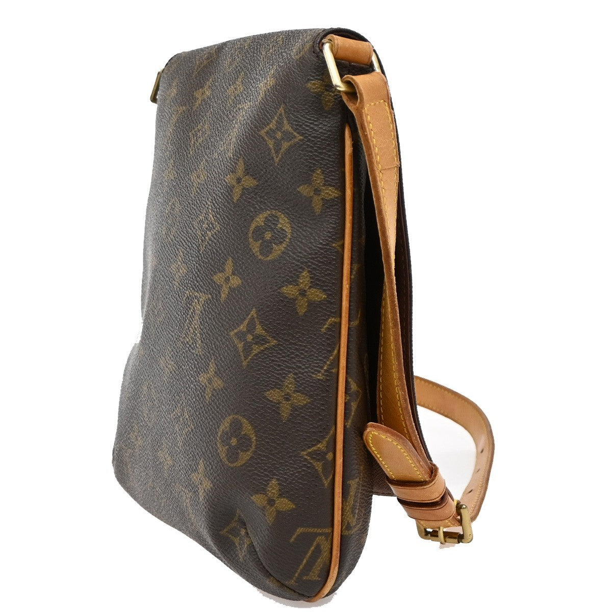 LOUIS VUITTON LV Musette Salsa Short Shoulder Bag Monogram Brown M51258 89EF866