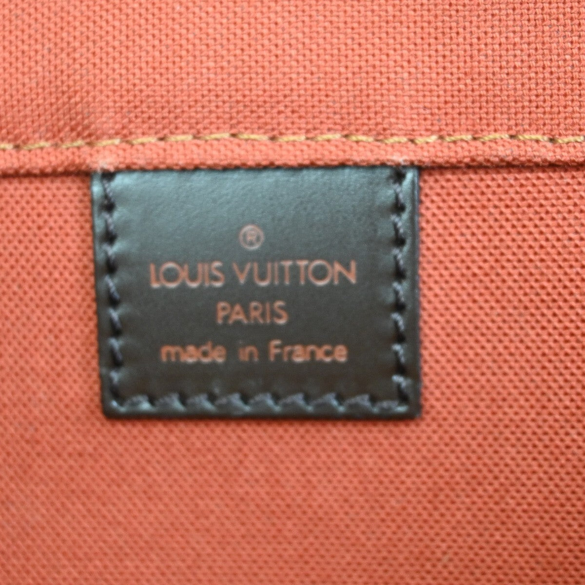LOUIS VUITTON Bastille Shoulder Bag Damier Ebene Leather Brown N45258 74FB541