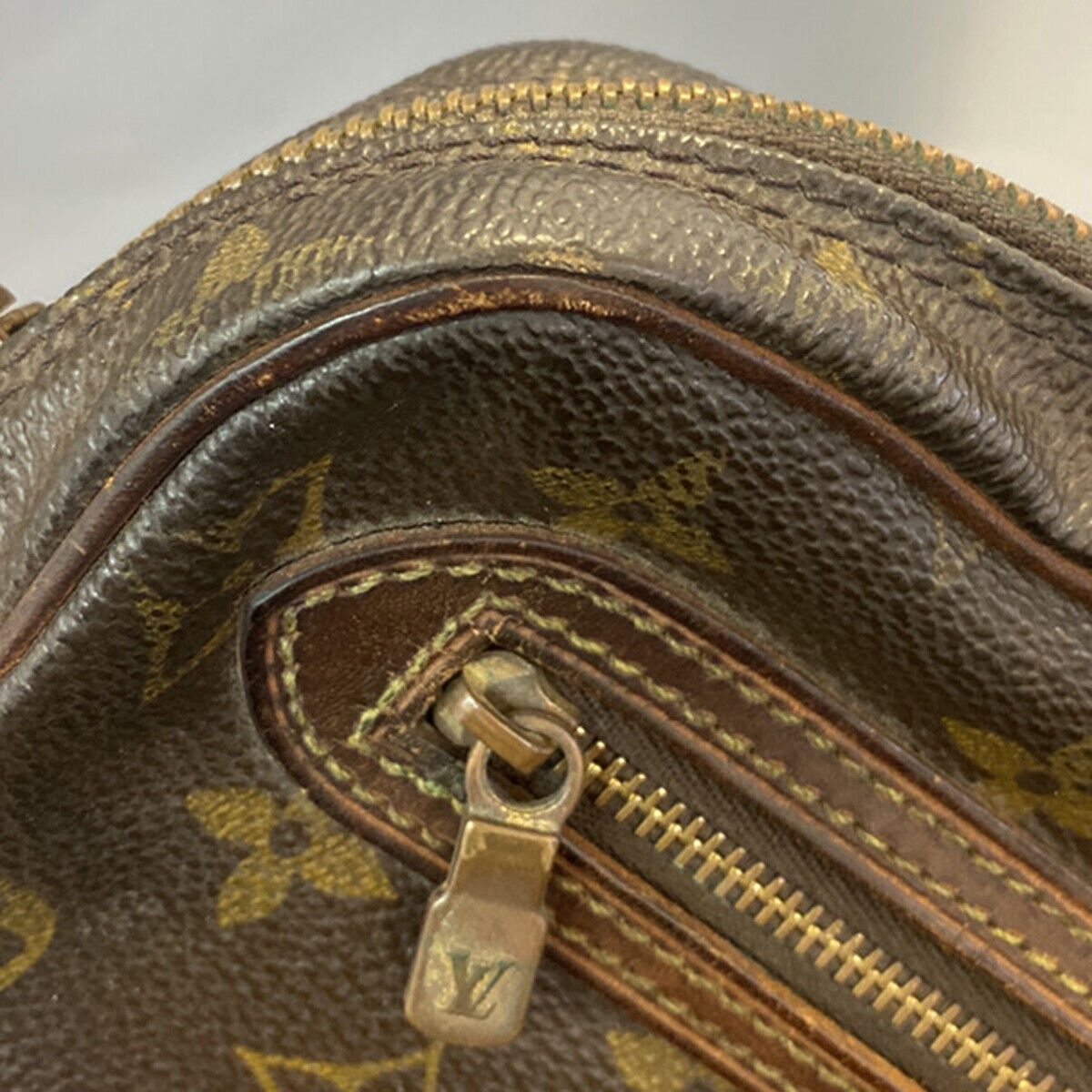 LOUIS VUITTON Marly Dragonne GM Clutch Hand Bag Monogram Brown M51825 67YG502