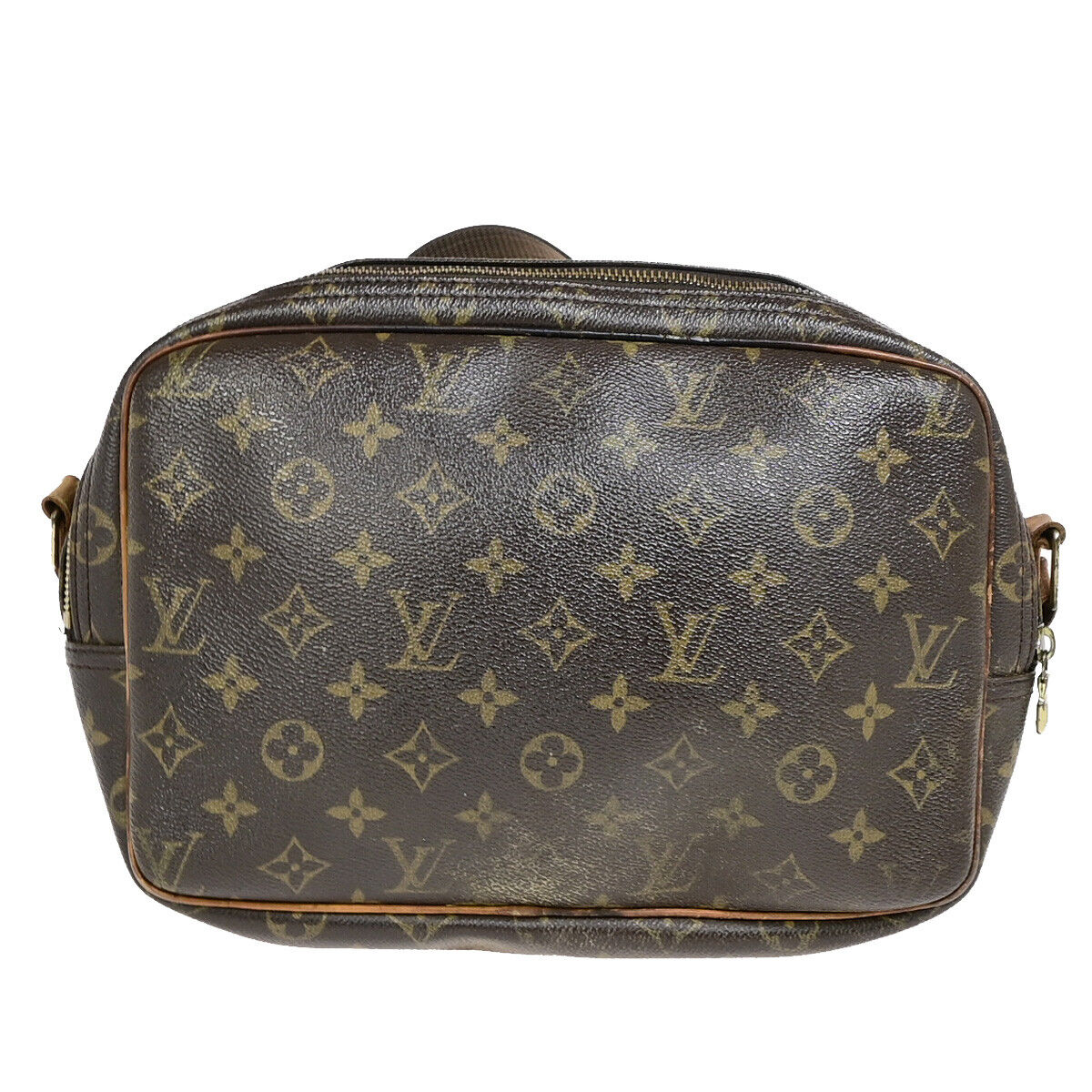 LOUIS VUITTON Reporter PM Crossbody Shoulder Bag Monogram Leather M45254 61YF080