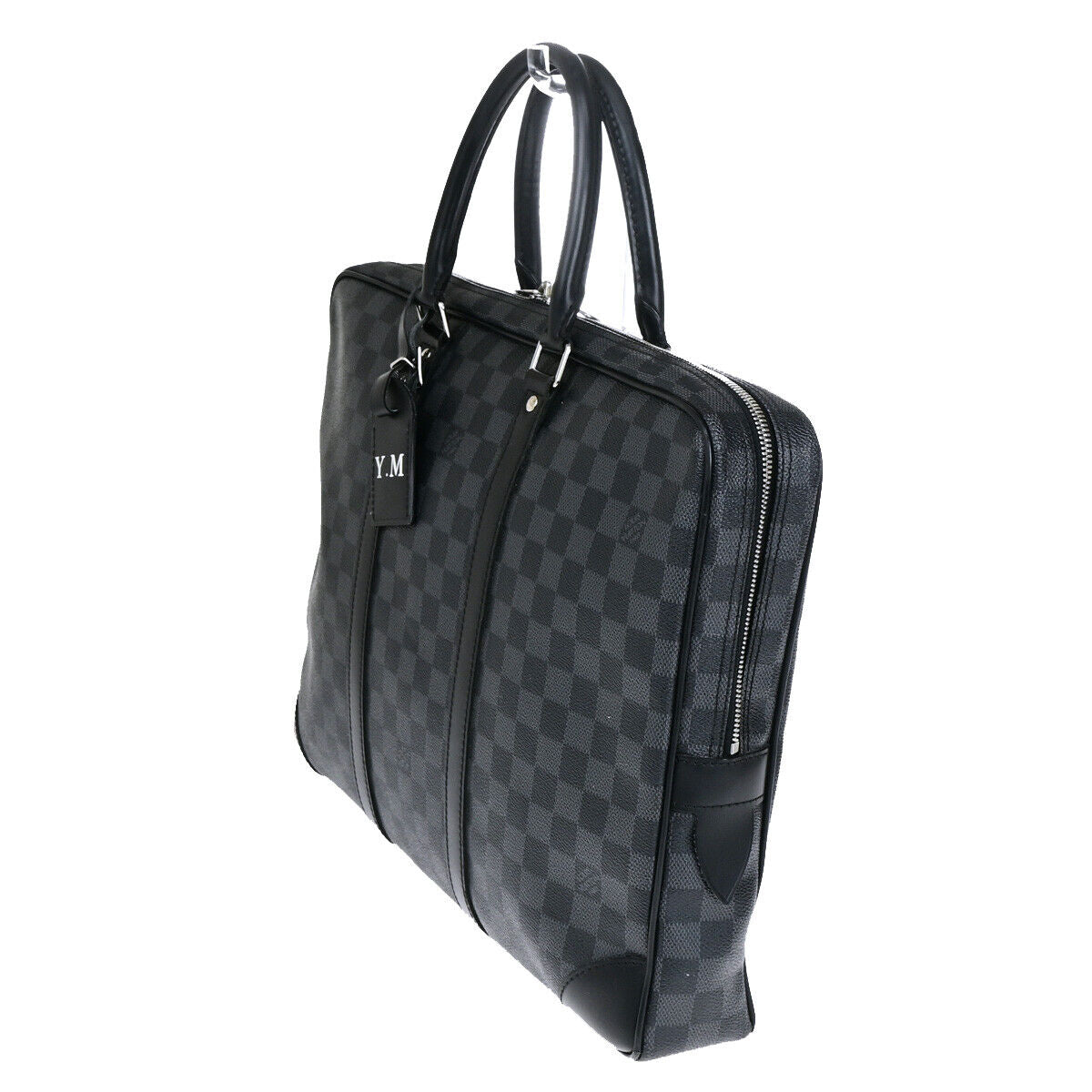 LOUIS VUITTON Porte Documents Voyage Briefcase Hand Bag Graphite N41125 17YF485
