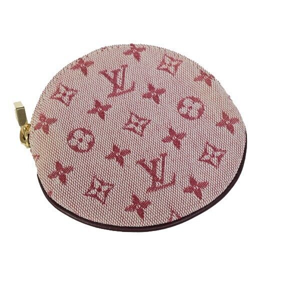 LOUIS VUITTON Porte Monnais Rond Coin Case Monogram Mini Red M92462 39FA784