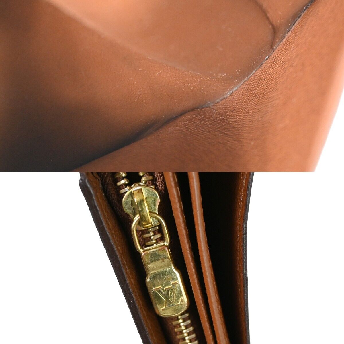 LOUIS VUITTON Portefeuille Tresor Bifold Wallet Monogram Brown M61736 65HB365