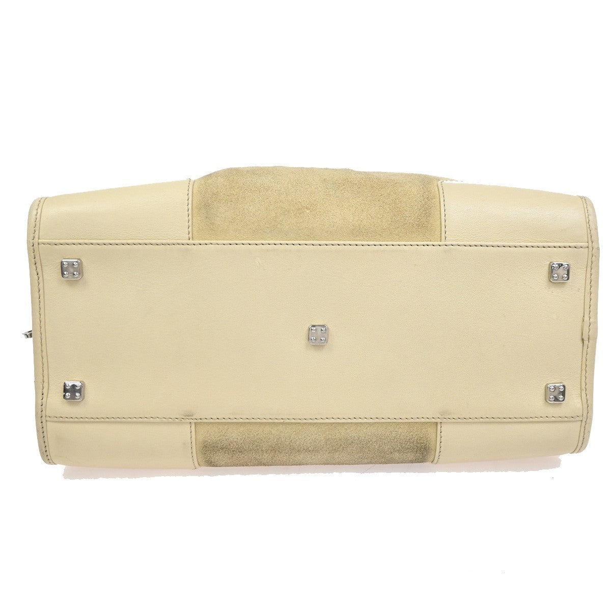 LOEWE Anagram logo Amazona 28 Handbag Suede Leather Beige Spain SHW 38CA785